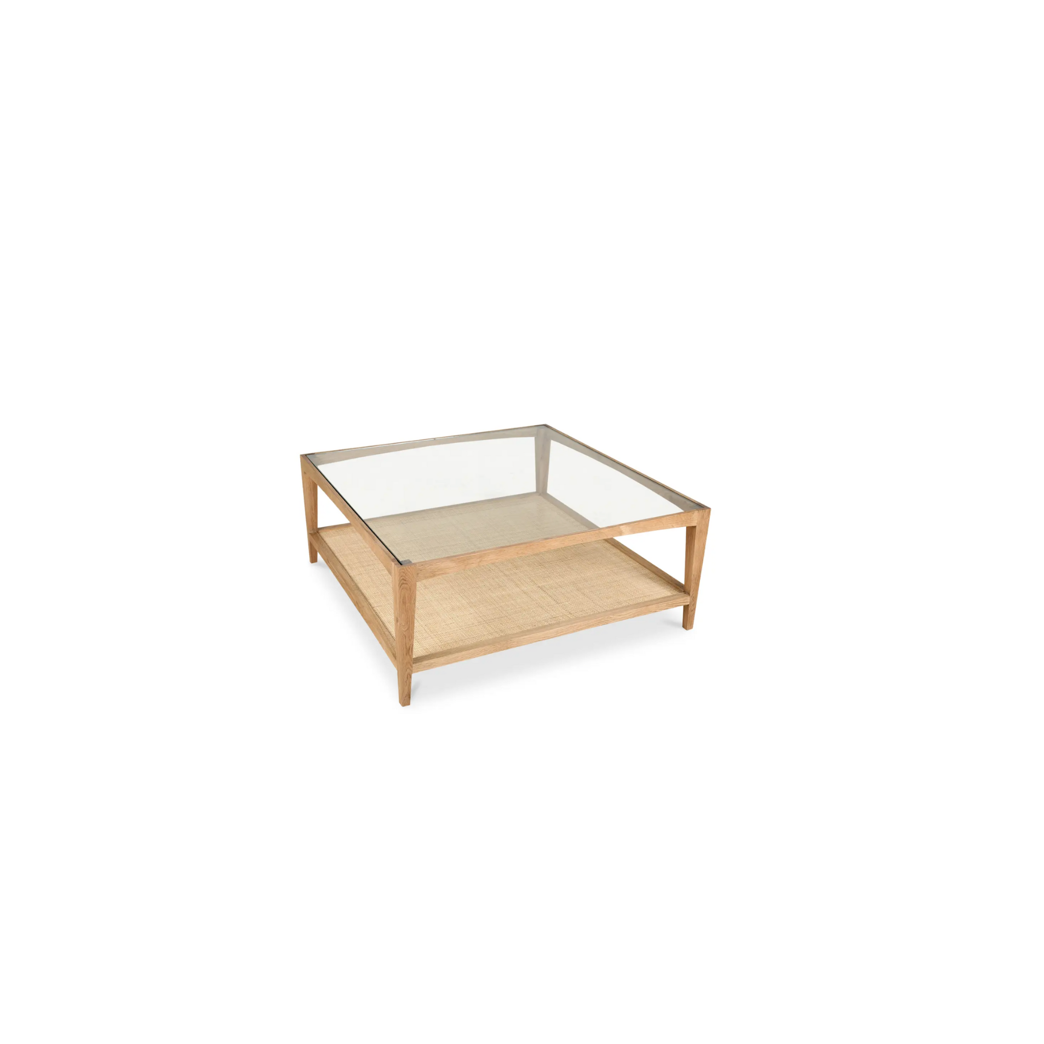Rattan coffee table