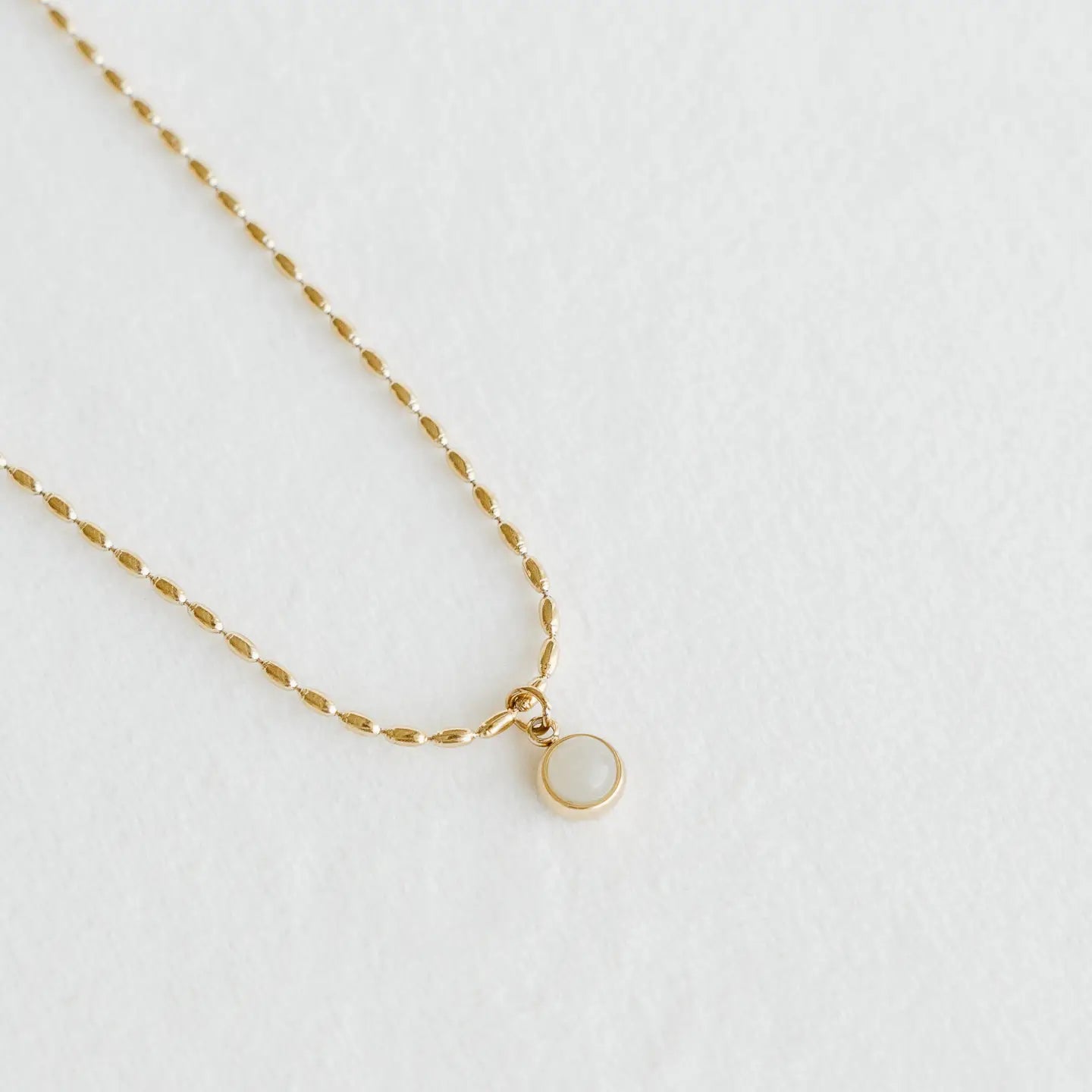 Opal Pendant Chain