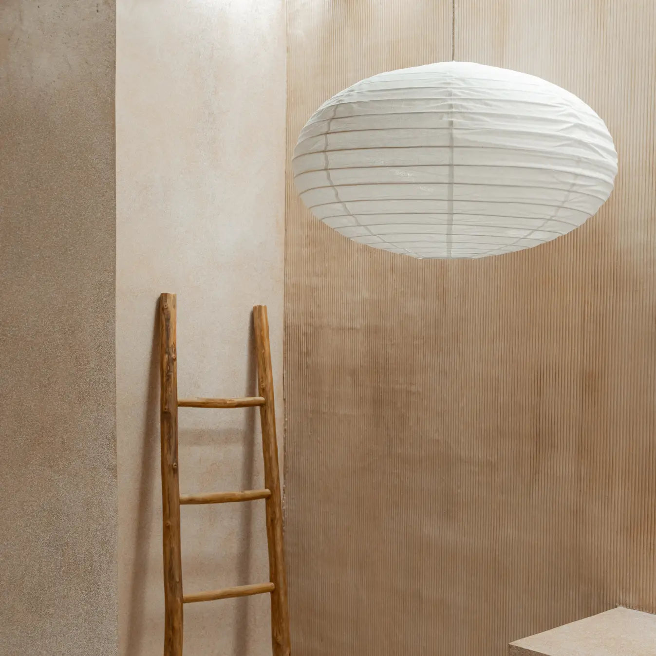 Linen Disc Light Shade