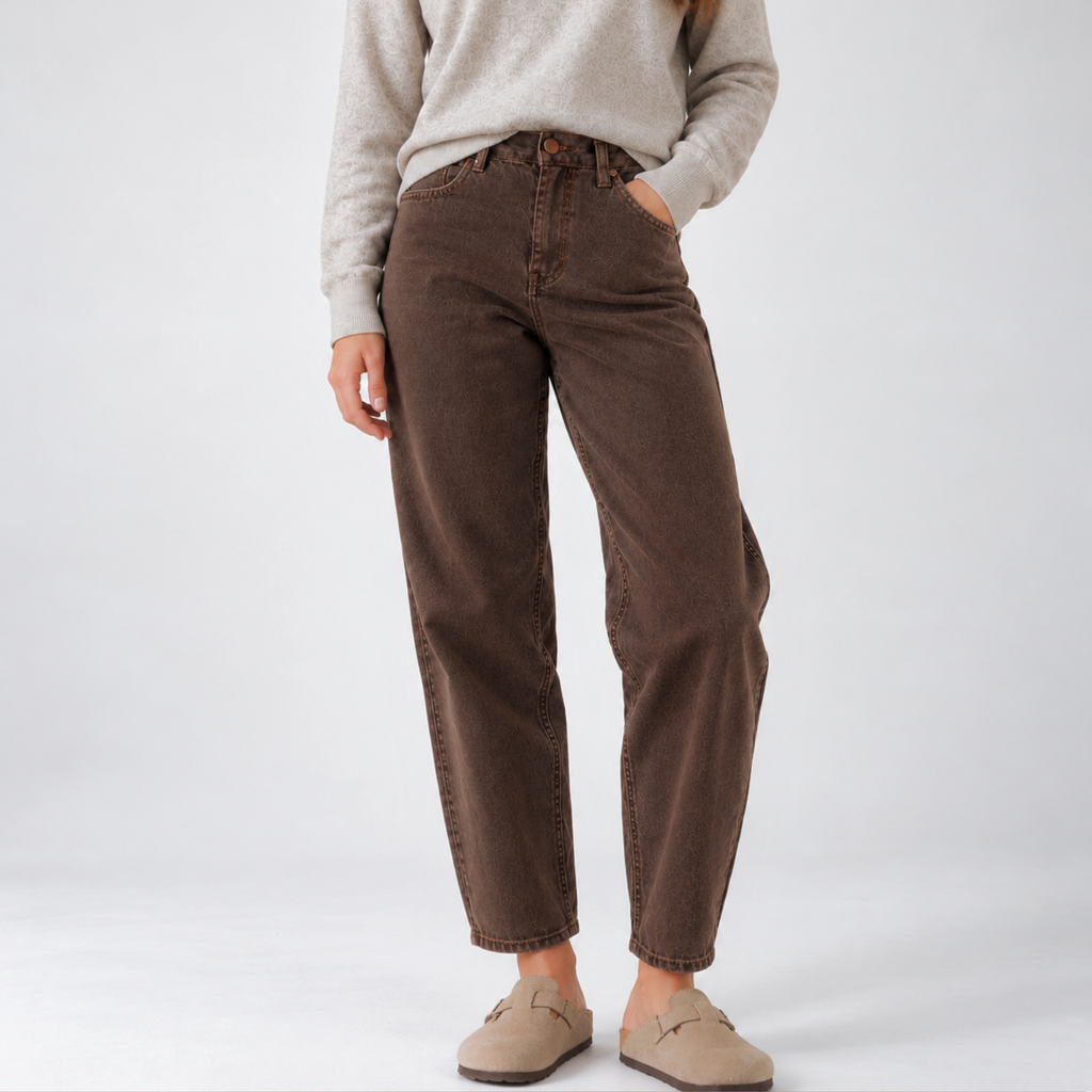 Balloon Cut- Pleated Chino