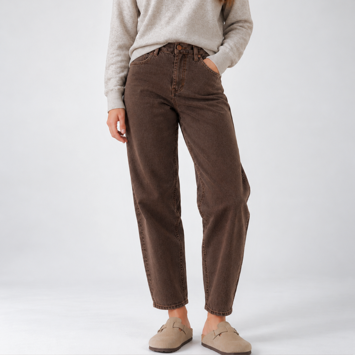 Balloon Cut- Pleated Chino