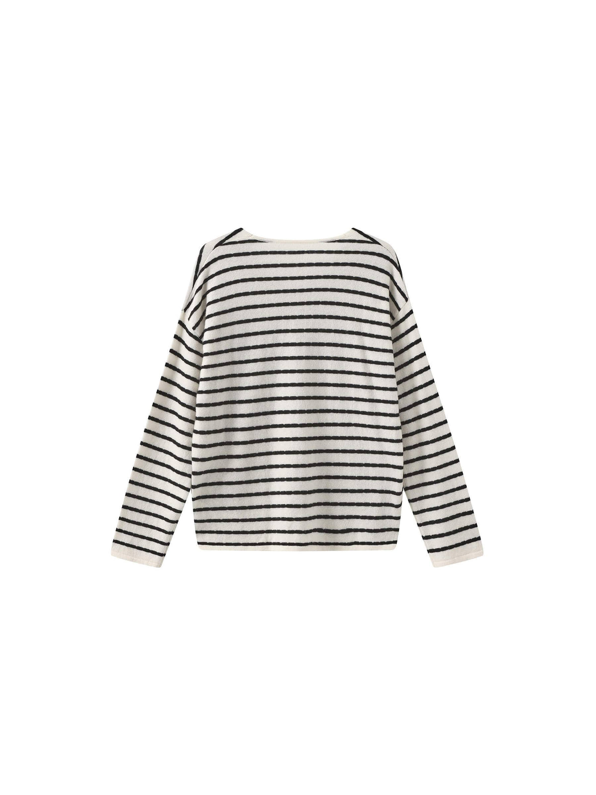 Cozy Striped Wool Knitted Sweater
