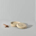 Handmade Stoneware Flat Side Plate | Edan 5.1"