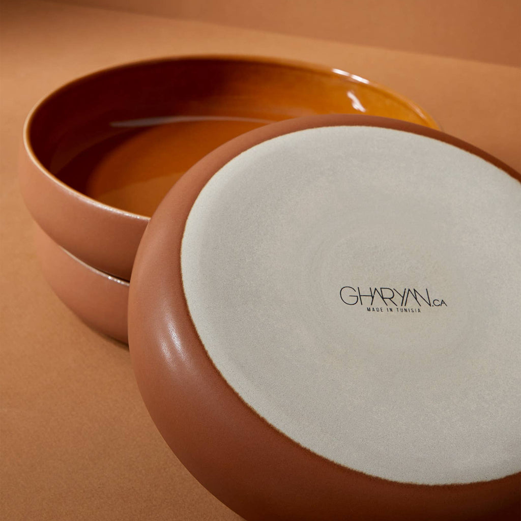 Handmade Stoneware Pasta/Salad Plate | Edan 7.9"