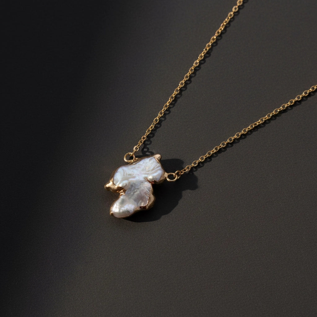 Natural Freshwater Baroque Pearl Necklaces