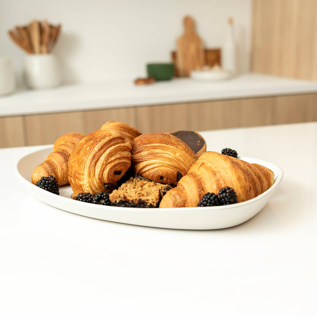 Long Stoneware Serving Platters  | Dadasi