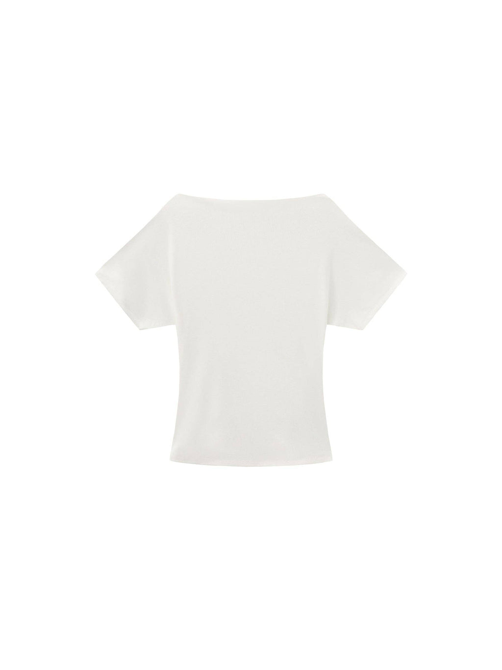 Bamboo Lyocell Off-Shoulder Top