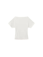 Bamboo Lyocell Off-Shoulder Top