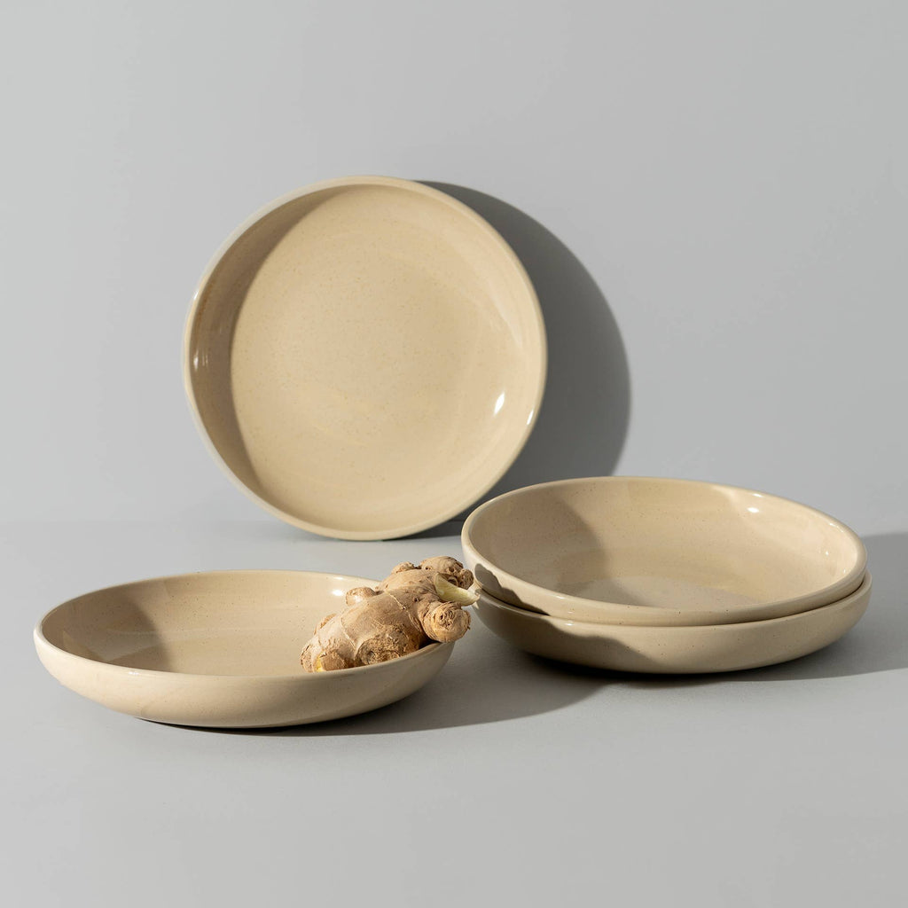 Handmade Stoneware Pasta Plate | Youlha 9.4"