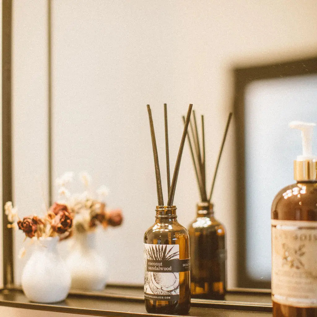Coconut sandalwood reed diffuser