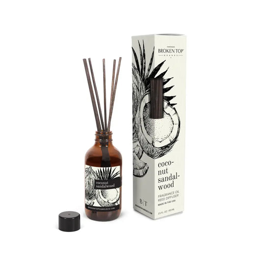 Coconut sandalwood reed diffuser