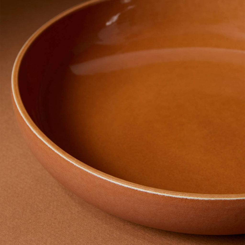 Handmade Stoneware Pasta Plate | Youlha 7.9"