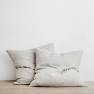 Euro Stonewashed Linen Pillows