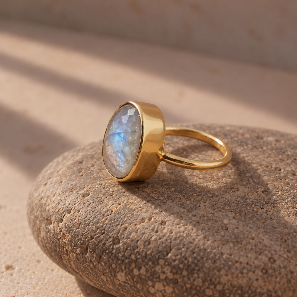 Moonstone Cocktail Ring