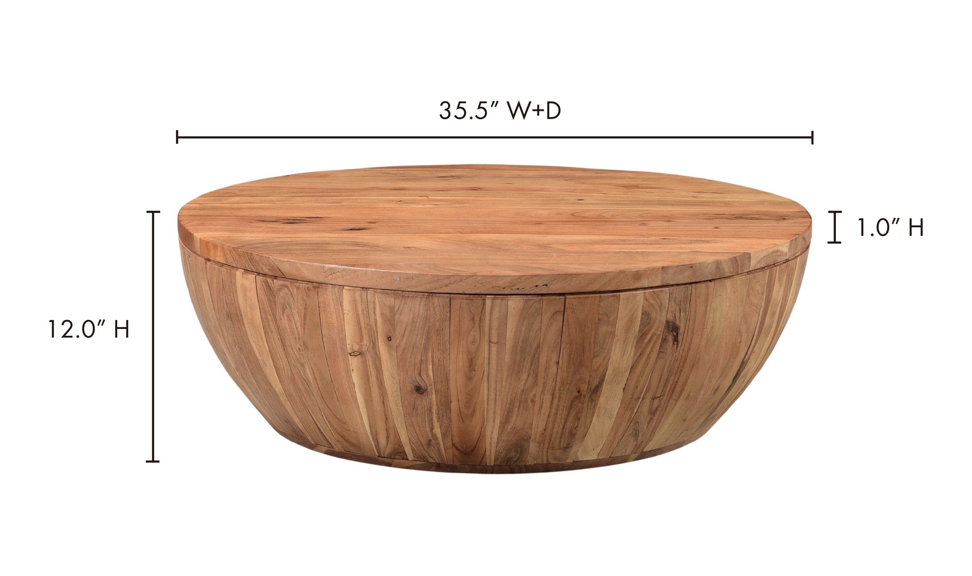 Tora Coffee Table ~ With Storage