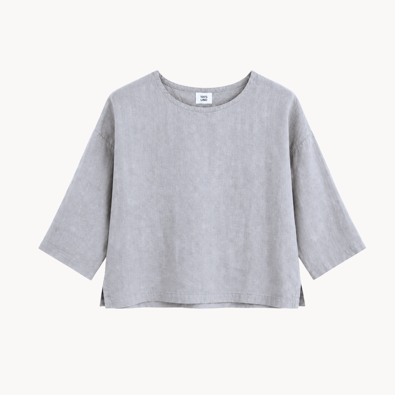 Linen Box Blouse