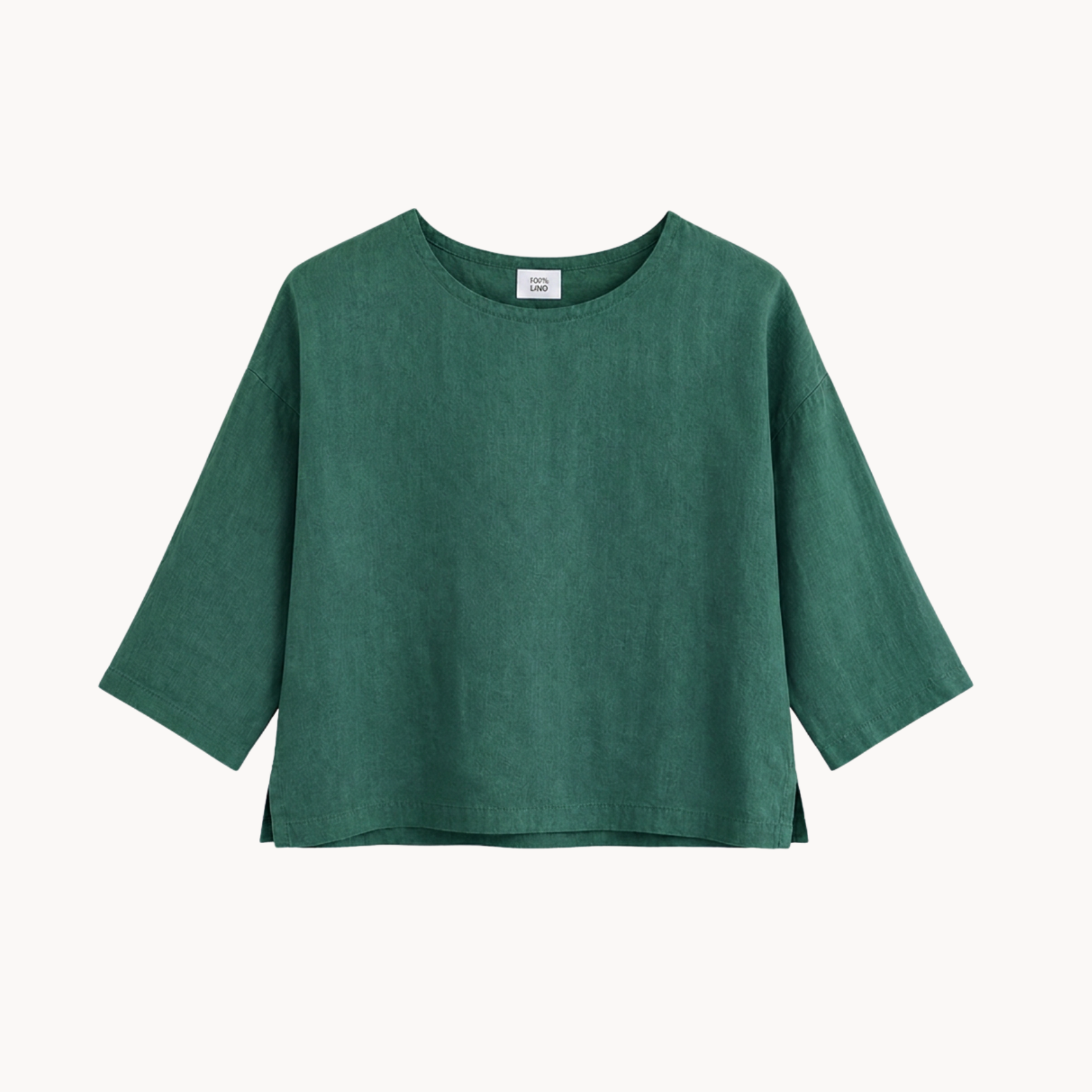Linen Box Blouse