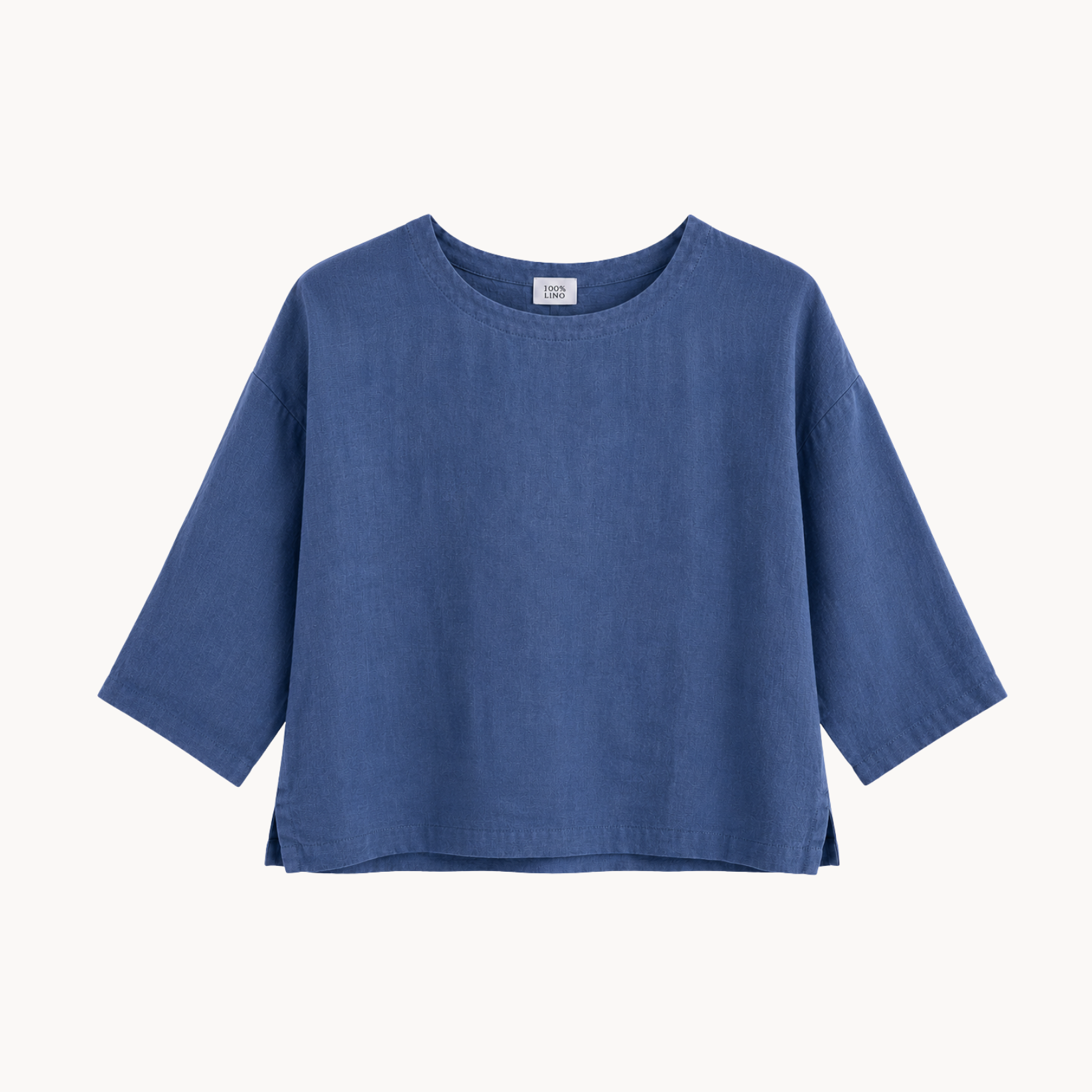 Linen Box Blouse