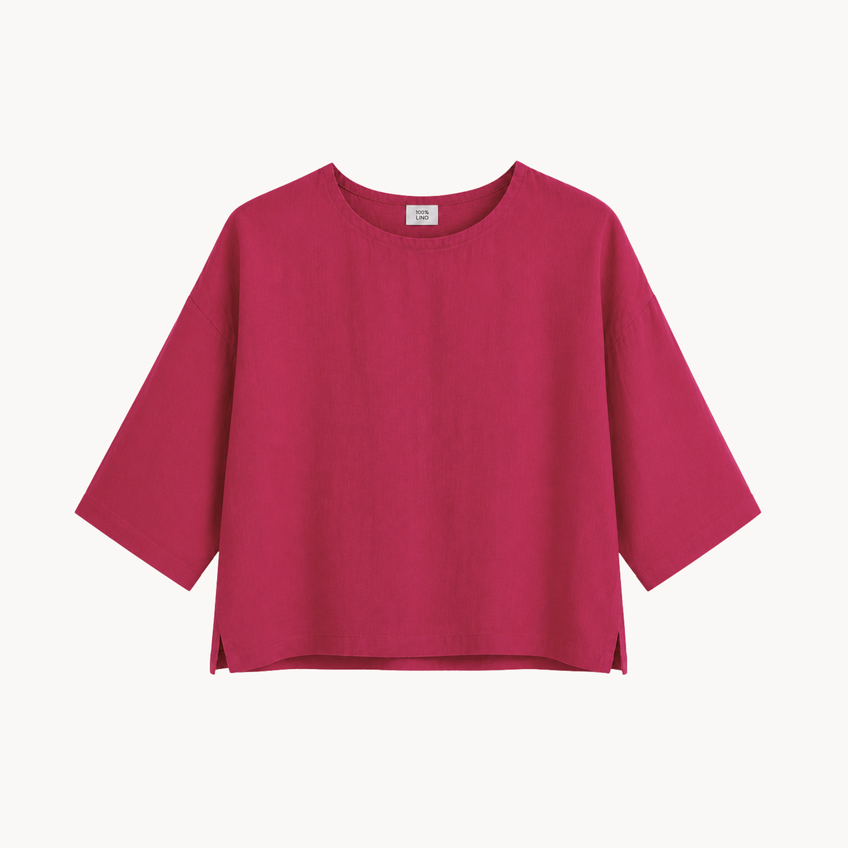 Linen Box Blouse