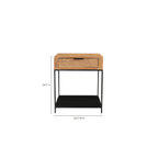 Teak Side Table With Drawer Sale!