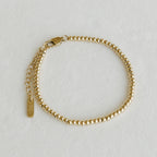 Gold Bead Bracelet