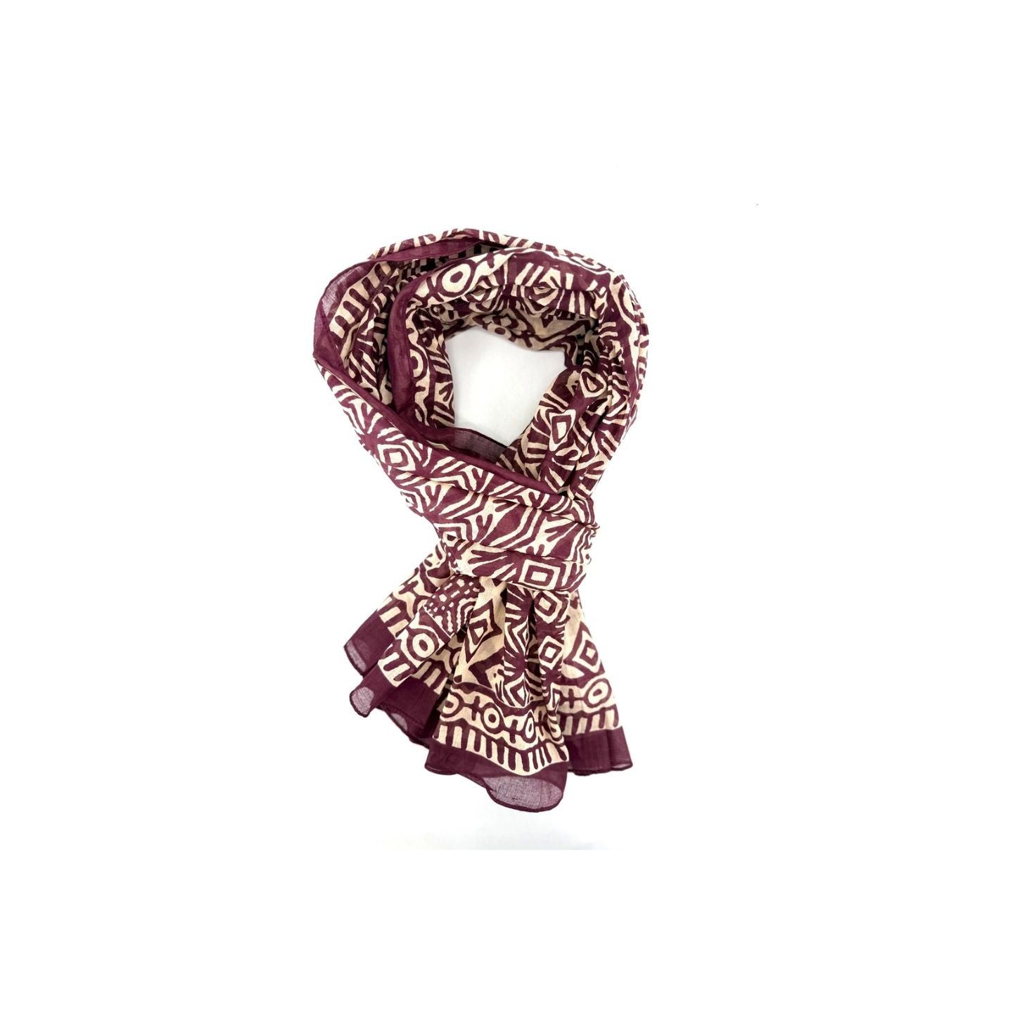 French botanical foulard collection