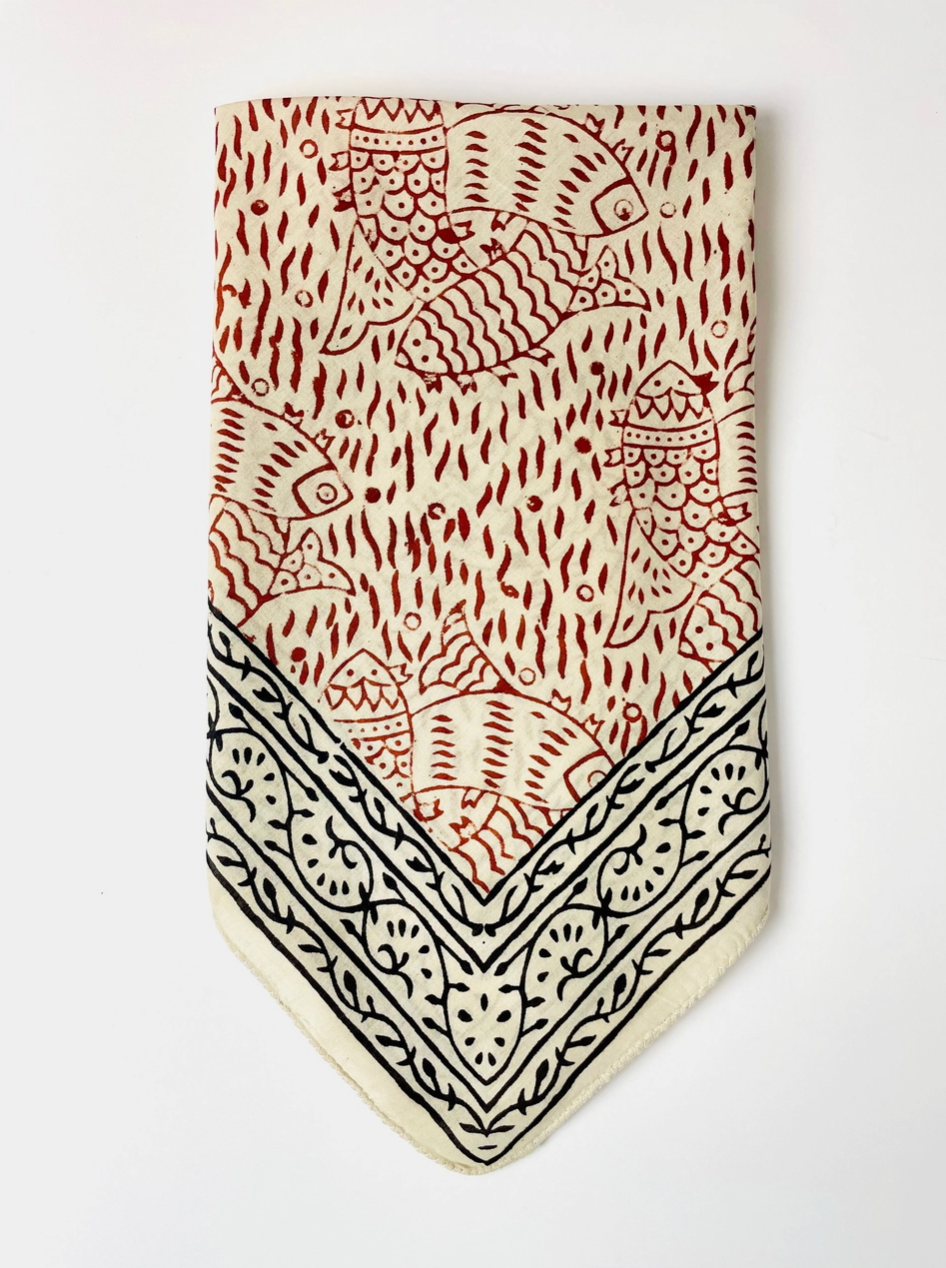 Block print Bandanas