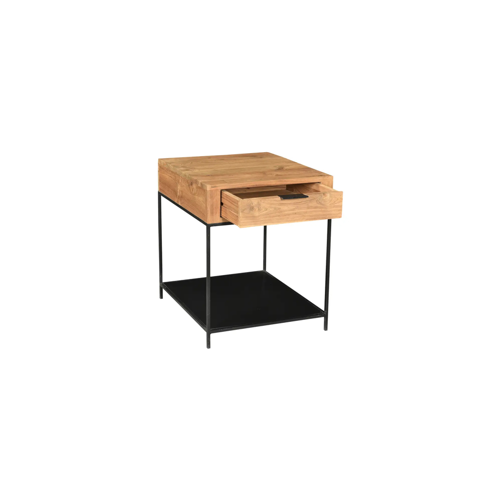 Teak Side Table With Drawer Sale!