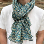 French botanical foulard collection