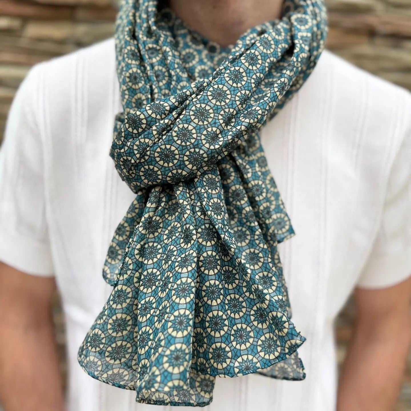 French botanical foulard collection