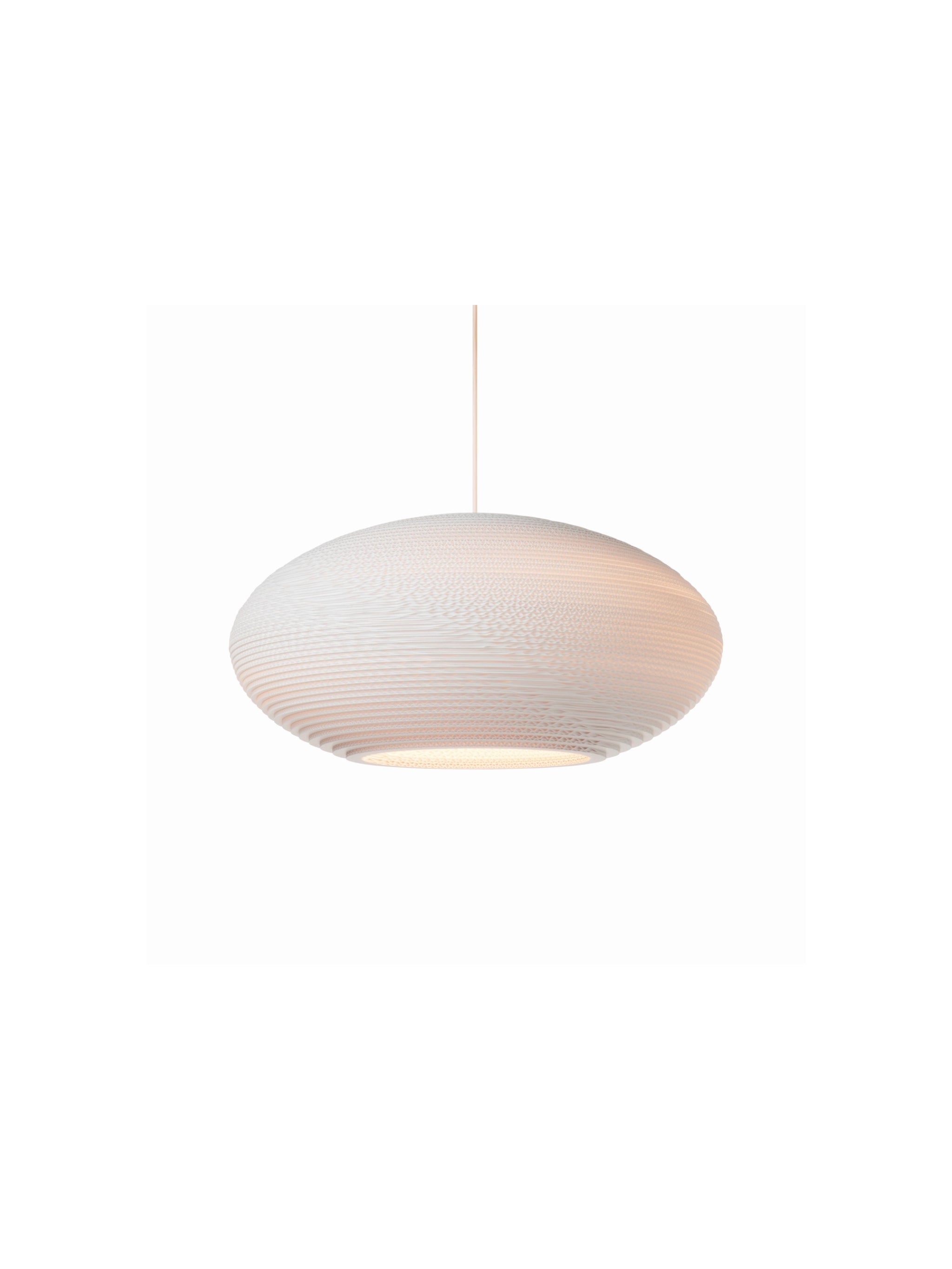 Disc Paper Pendant Light