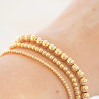 Gold Bead Bracelet