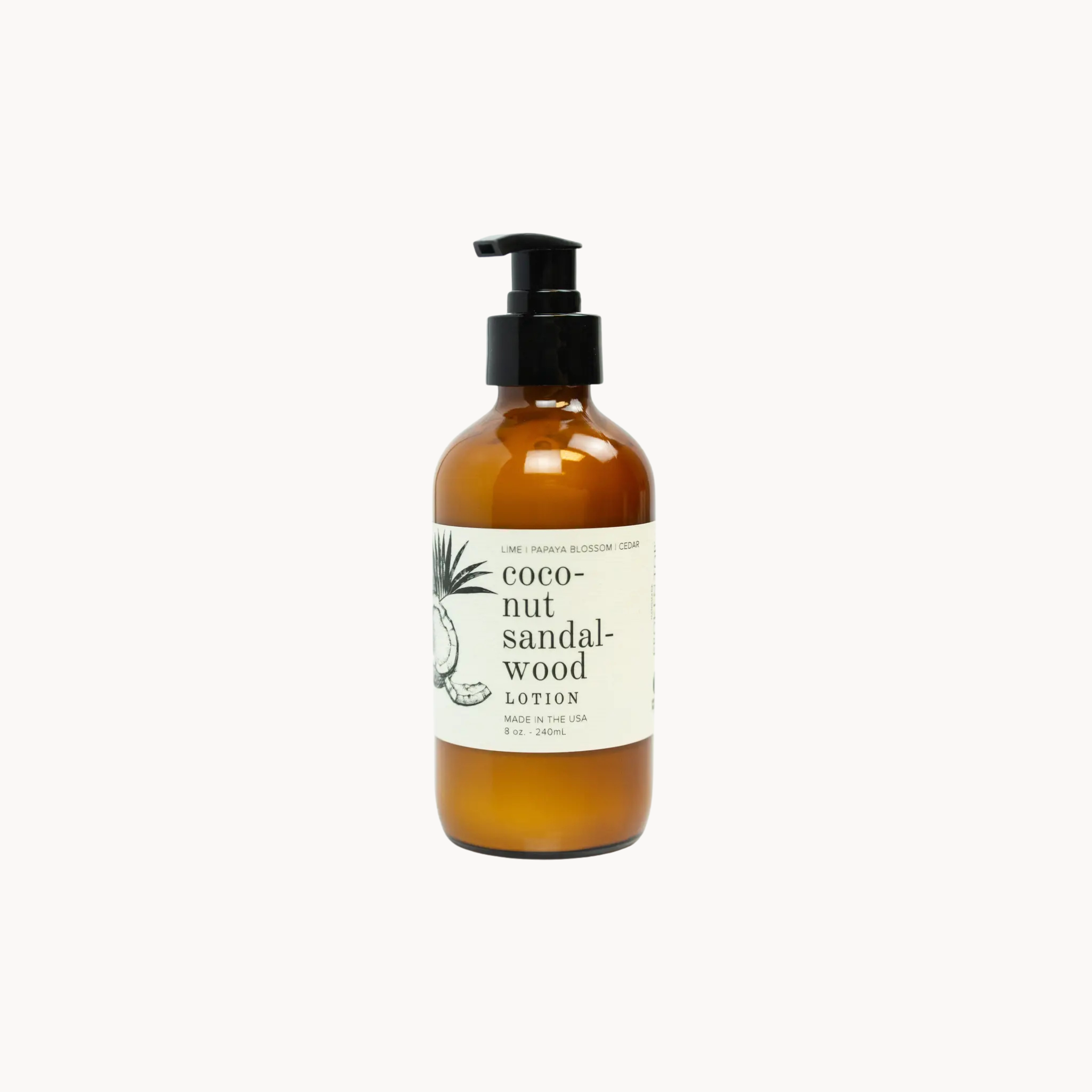 Coconut Sandalwood Hand and Body Lotion