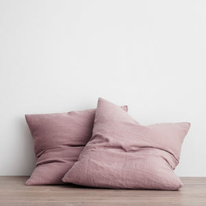 Euro Stonewashed Linen Pillows