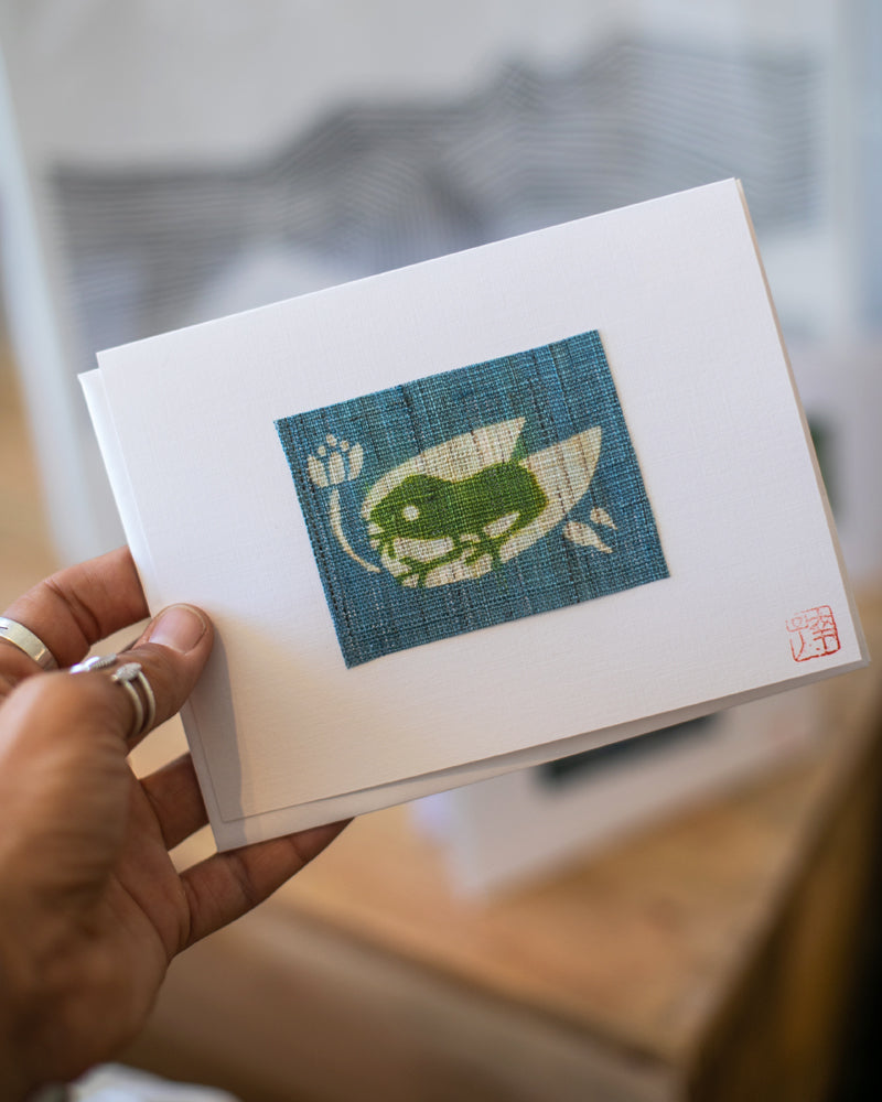 Blue Leaf Textile Studio cards