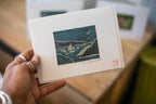 Blue Leaf Textile Studio cards